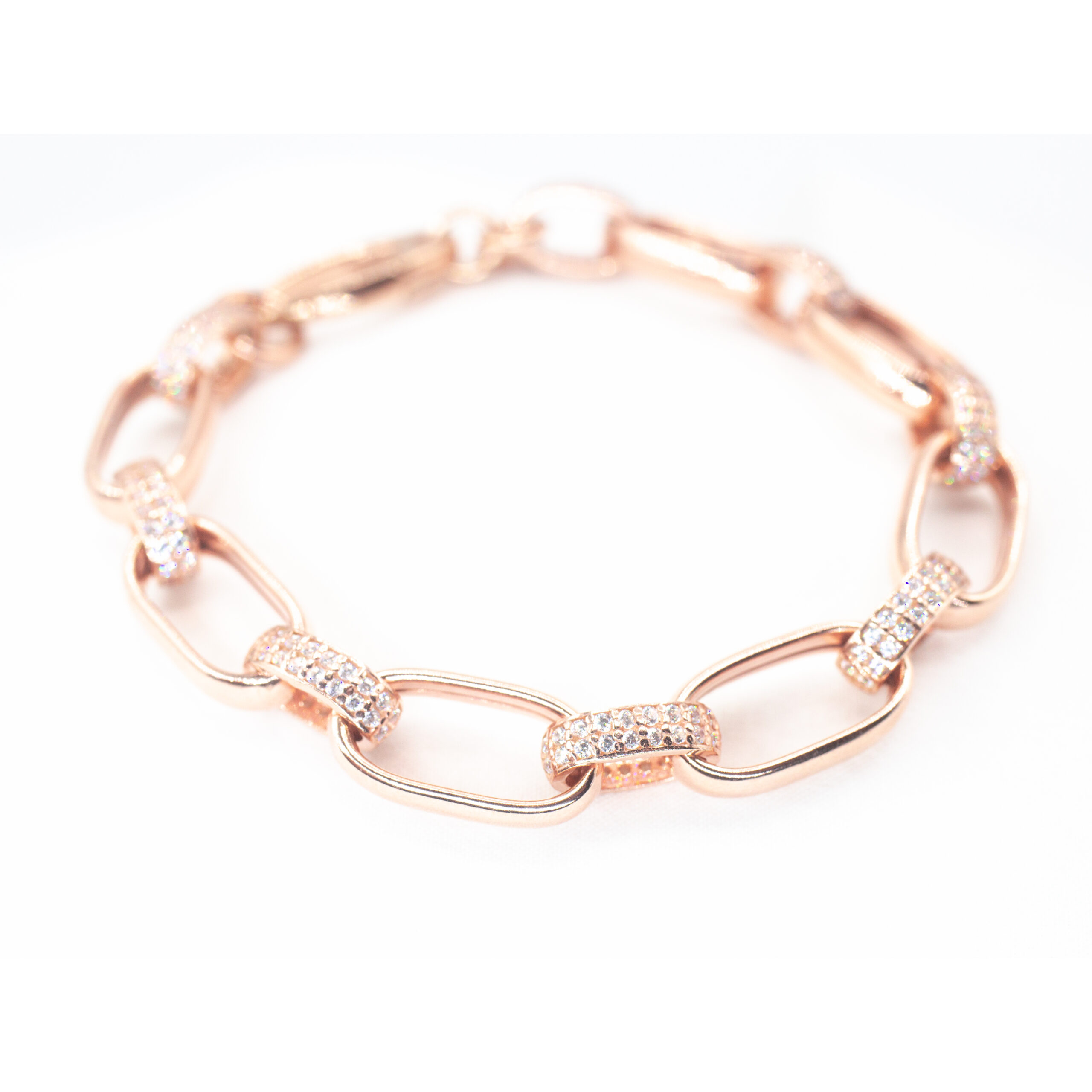 Alisei - Bracciale Losanghe Maxi Pavè - immagine 2