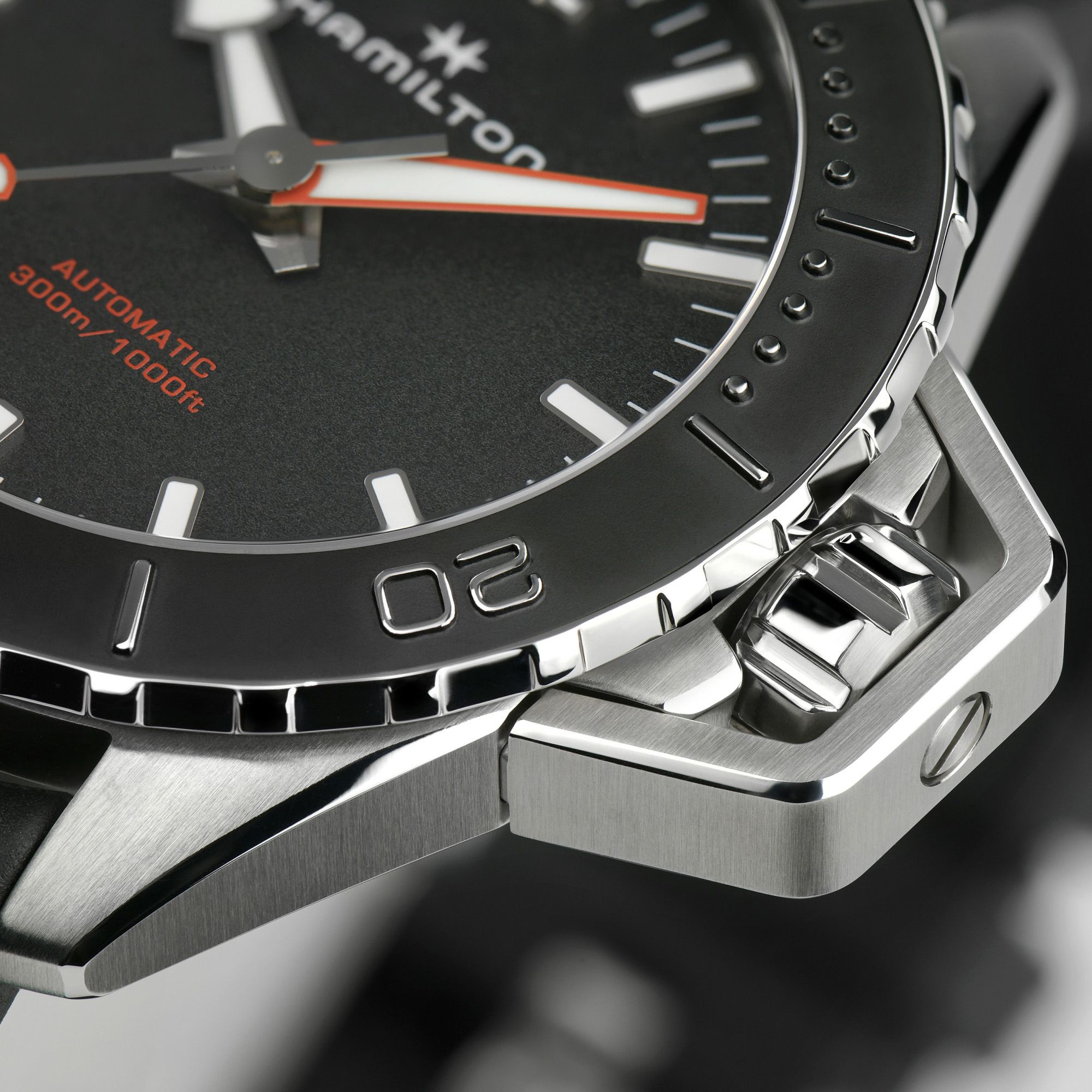 Hamilton - Khaki Navy Frogman Auto H77825330 - immagine 4