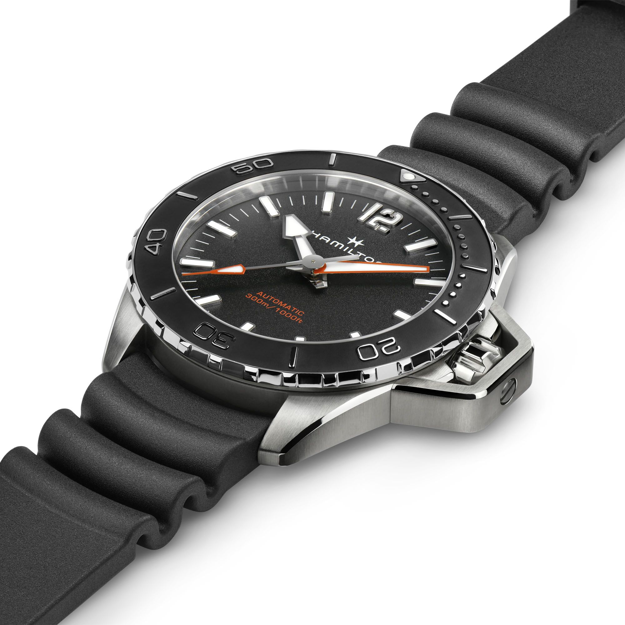 Hamilton - Khaki Navy Frogman Auto H77825330 - immagine 2