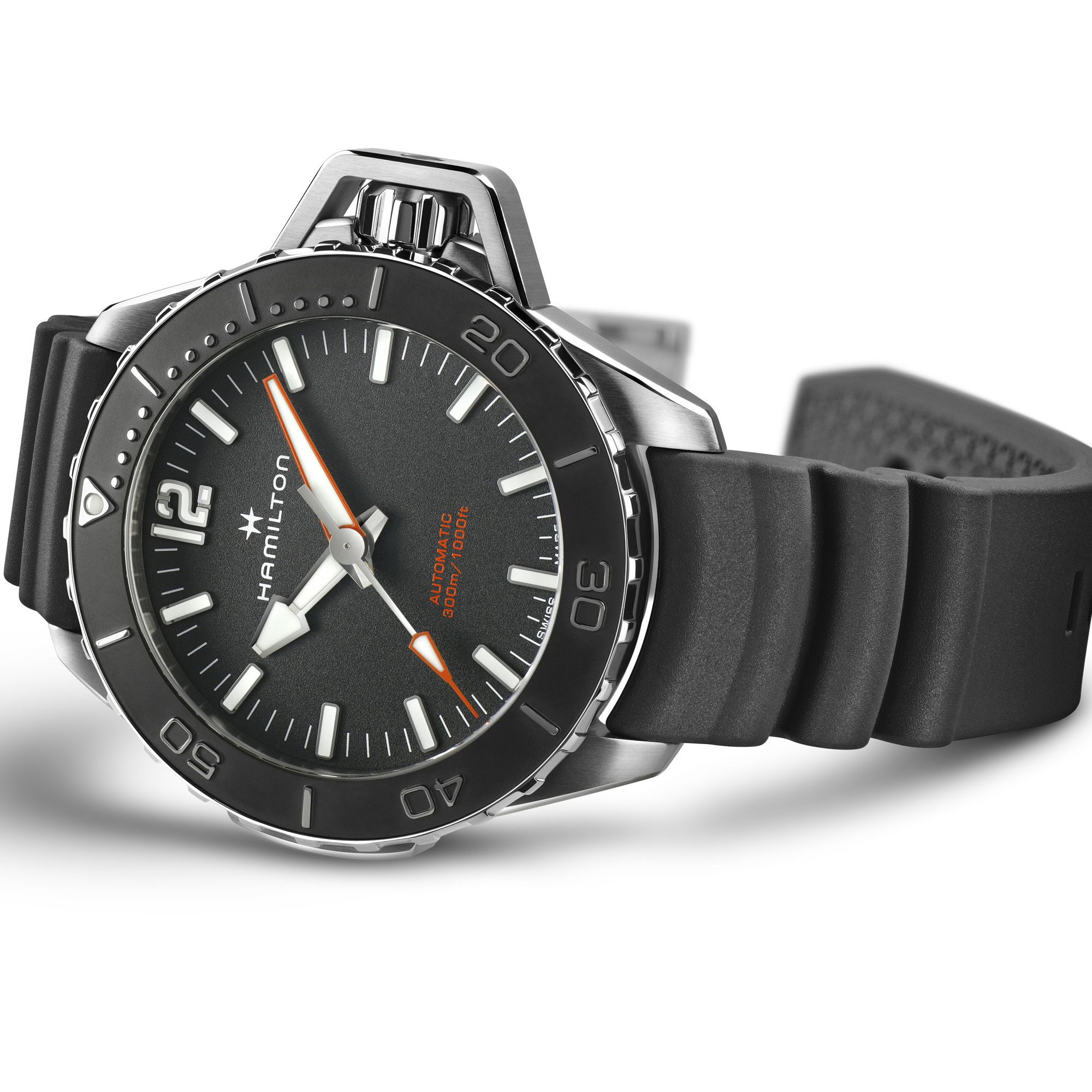 Hamilton - Khaki Navy Frogman Auto H77825330 - immagine 3